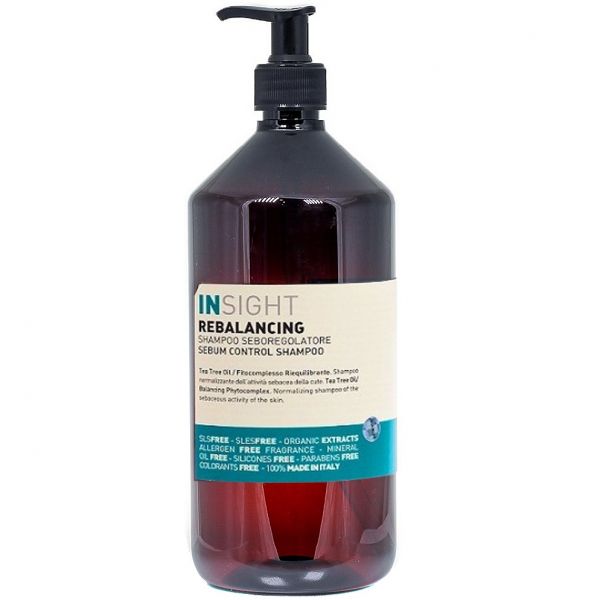 Shampoo against oily scalp "REBALANCING" INSIGHT 900 ml